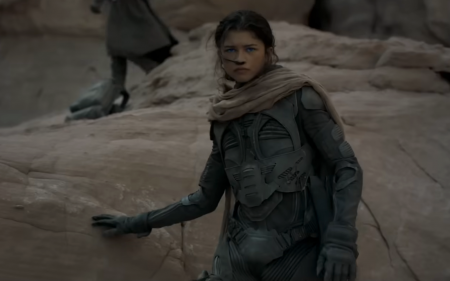 Dune Part 1 trailer screenshot – Stillsuit