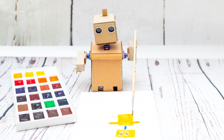 Robot painting (AI)