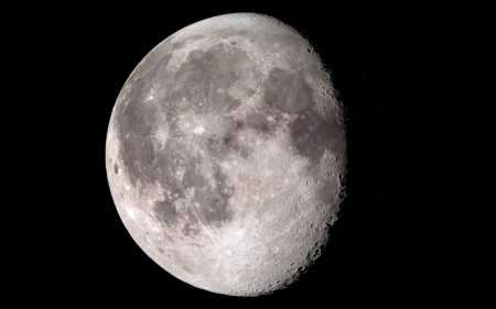 Waning Gibbous Moon (NASA SVS Ernire Wright) (lunar caves)
