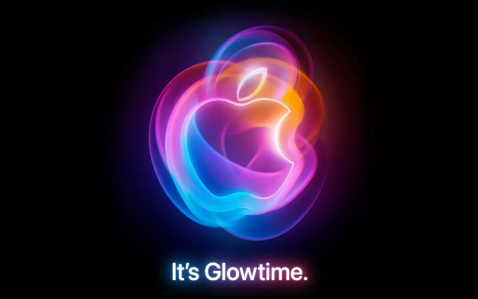 It's Glowtime Apple header (iPhone 16)