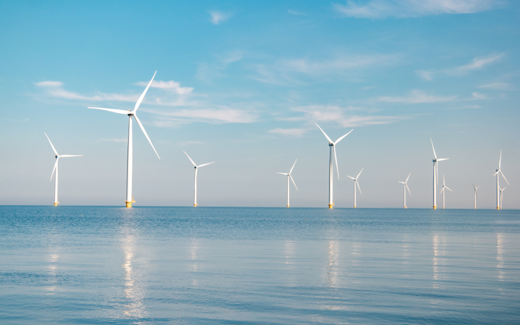 offshore wind farm header (AI)