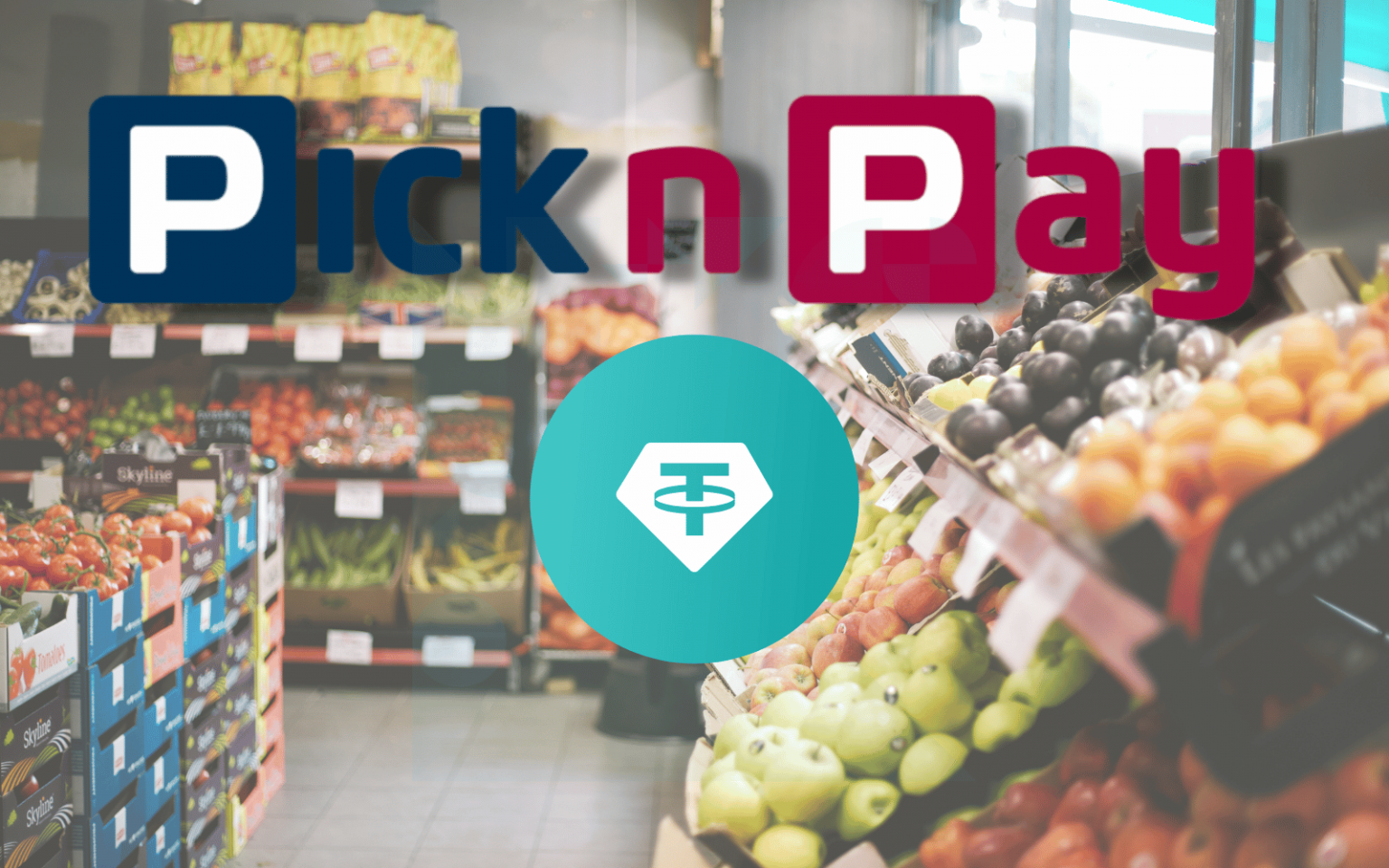 Crypto cash back at Pick n Pay in Tether