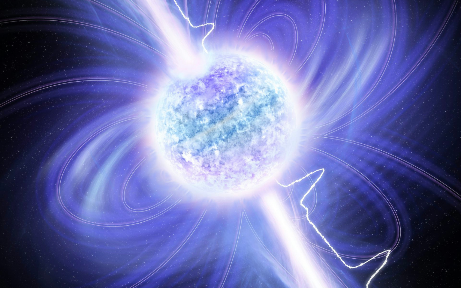 Blinking radio pulses from space hint at a cosmic object that ‘shouldn’t exist’ Artist’s impression of ASKAP J1839-0756 (radio signals, space)