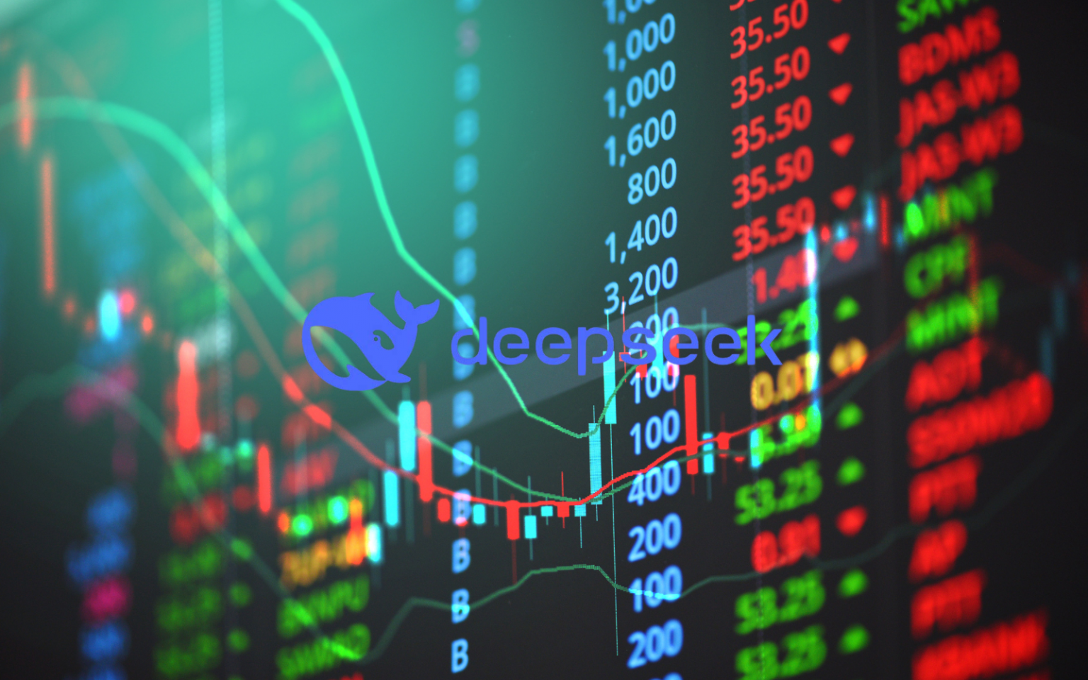 DeepSeek shatters beliefs about the cost of AI, leaving US tech giants reeling DeepSeek stocks header