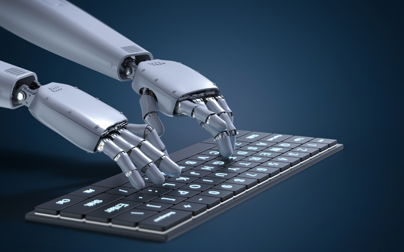 More than half of new articles on the internet are being written by AI – is human writing headed for extinction? Robot writing (AI)
