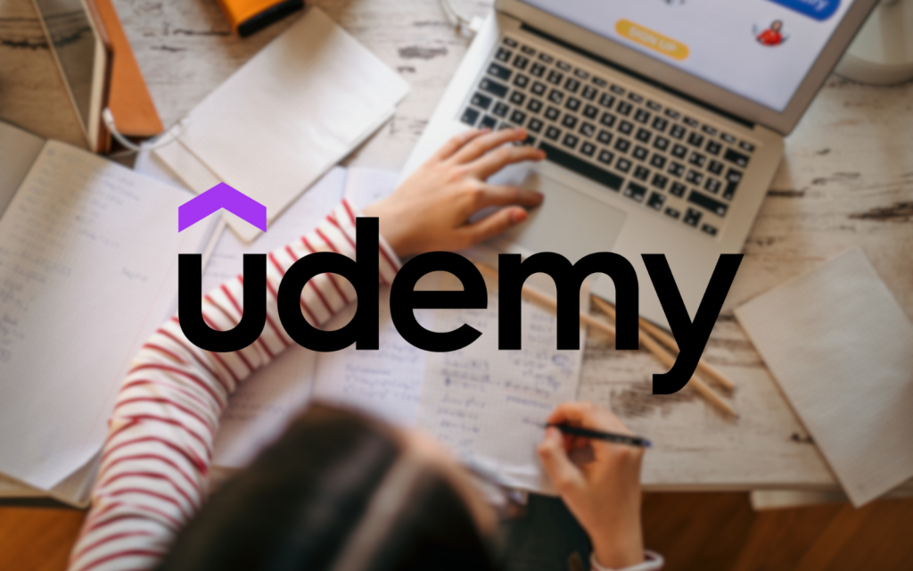 Udemy header