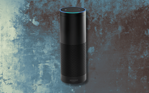 The original Amazon Echo from 2014