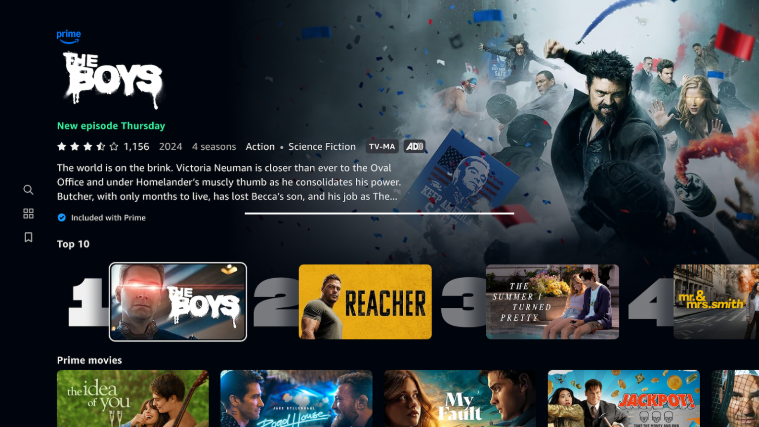 Amazon’s Prime Video ad-supported tier will be downgraded this April Prime Video intext 2