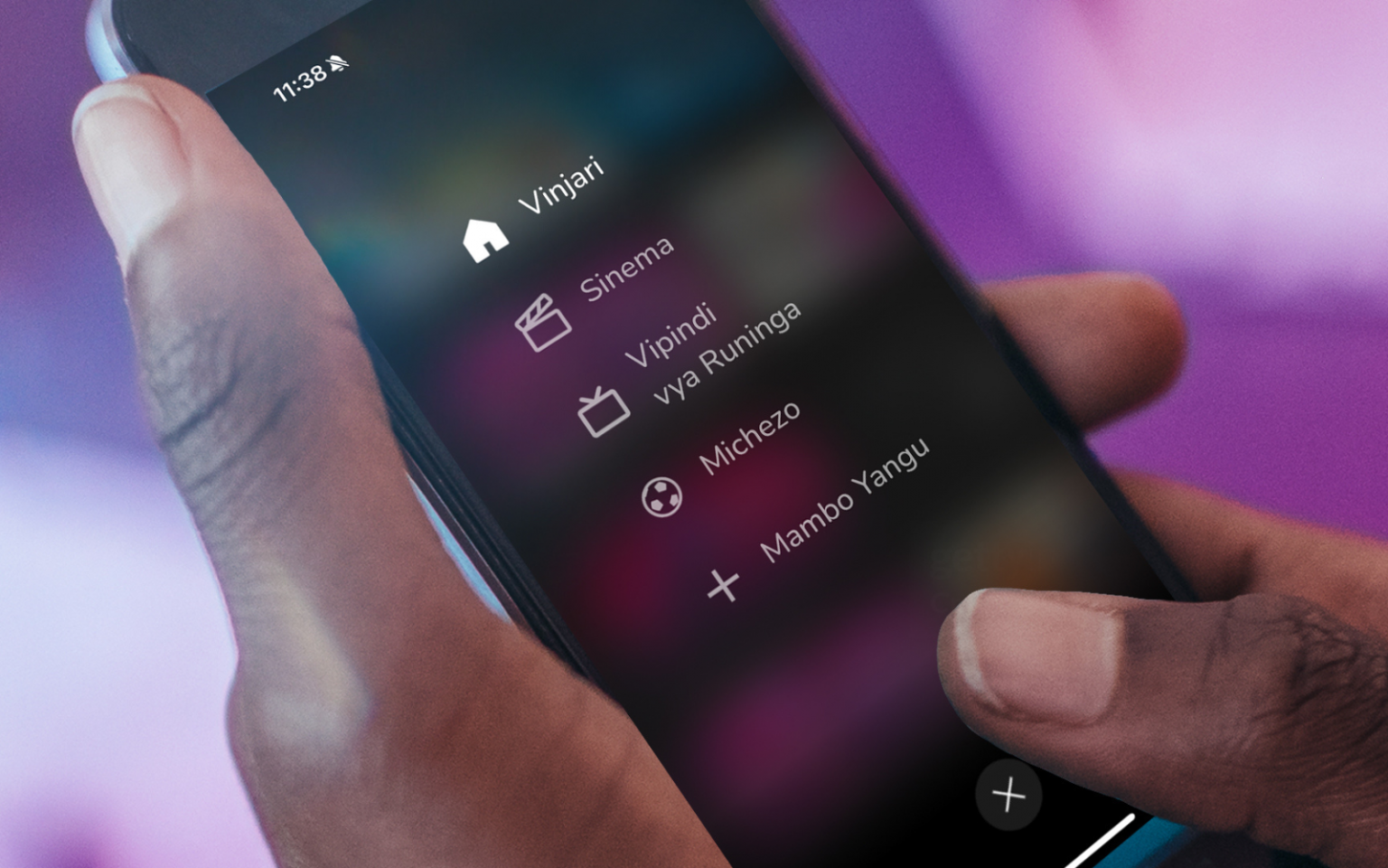 Showmax Kiswahili header