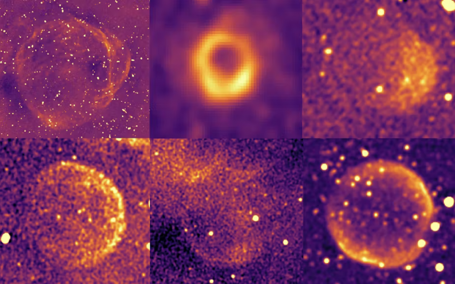Some of the objects captured by ASKAP. Author provided (radio)