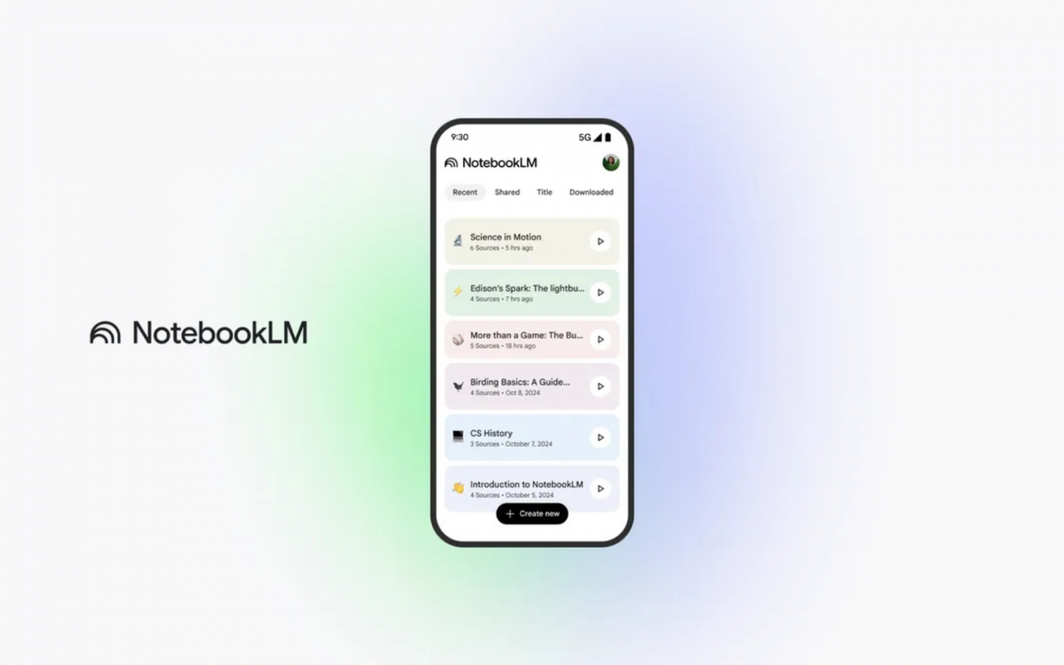 Google’s NotebookLM AI podcast tool gets its very own mobile app NotebookLM mobile app header