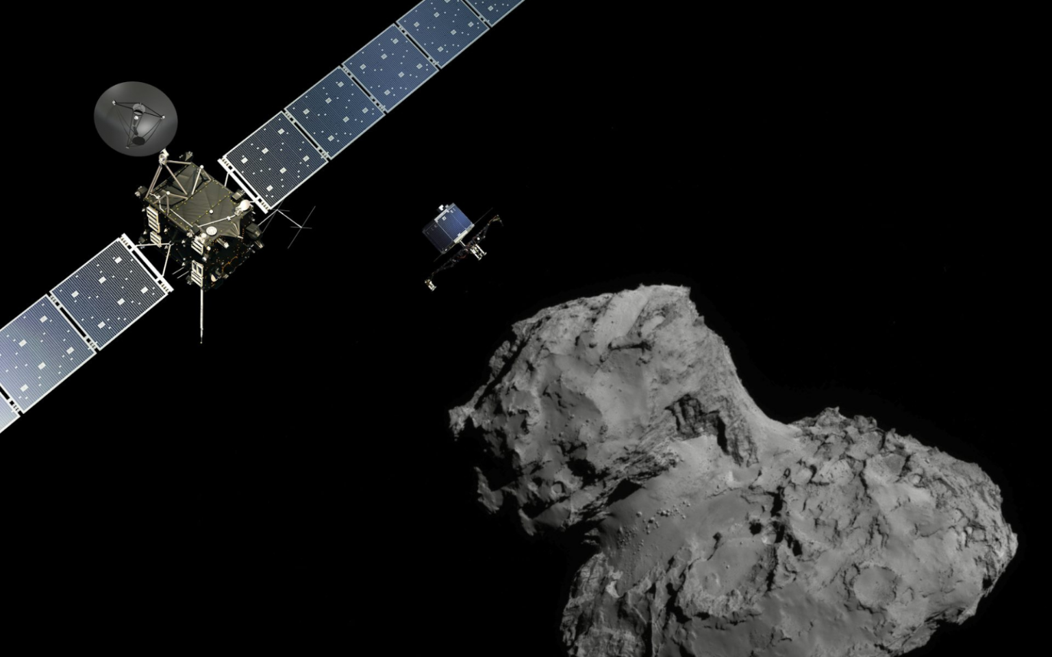 Rosetta at Comet 67PChuryumov-Gerasimenko – ESA, space
