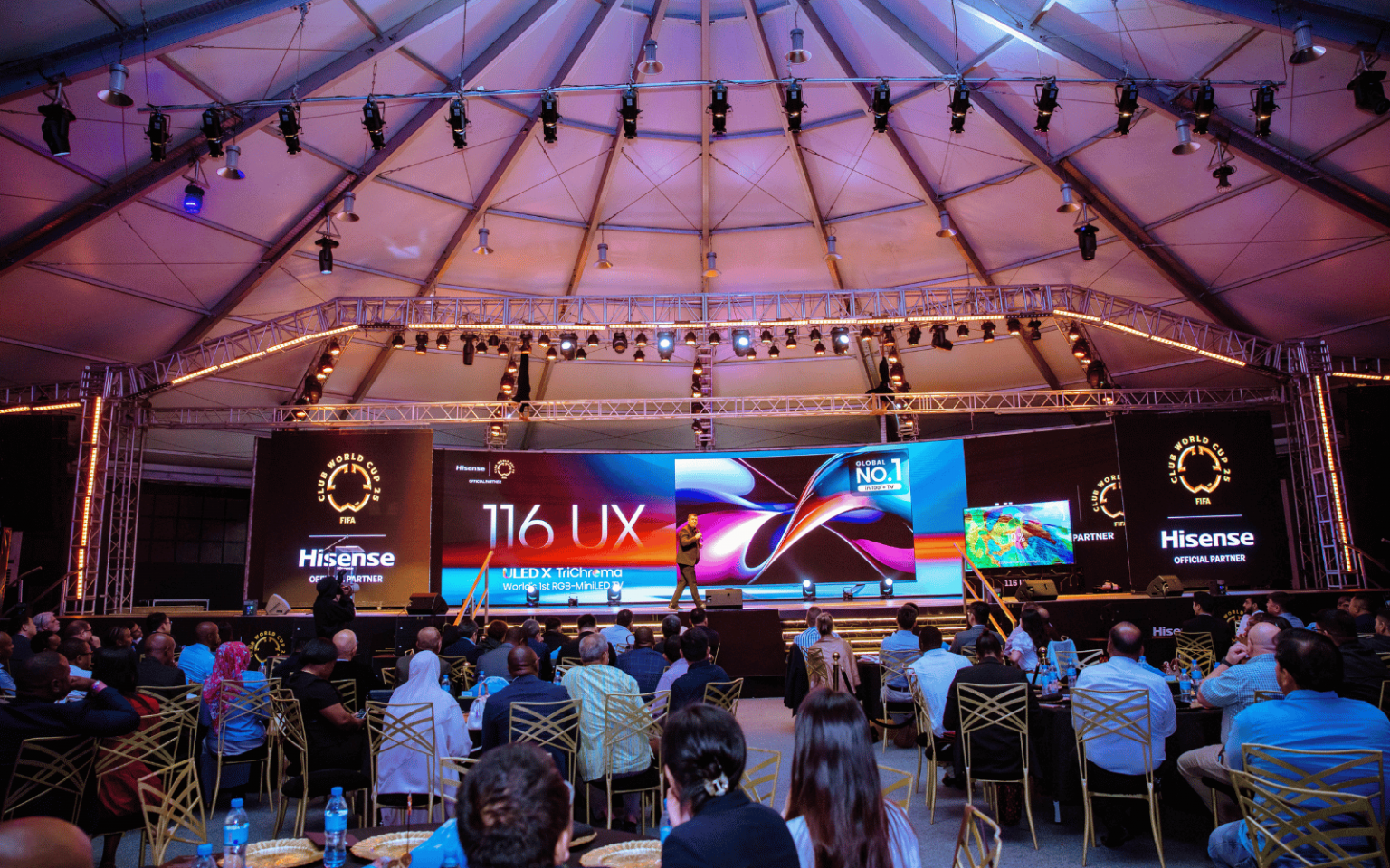 Hisense brings its massive 116in MiniLED 116UX TV to southern Africa Hisense