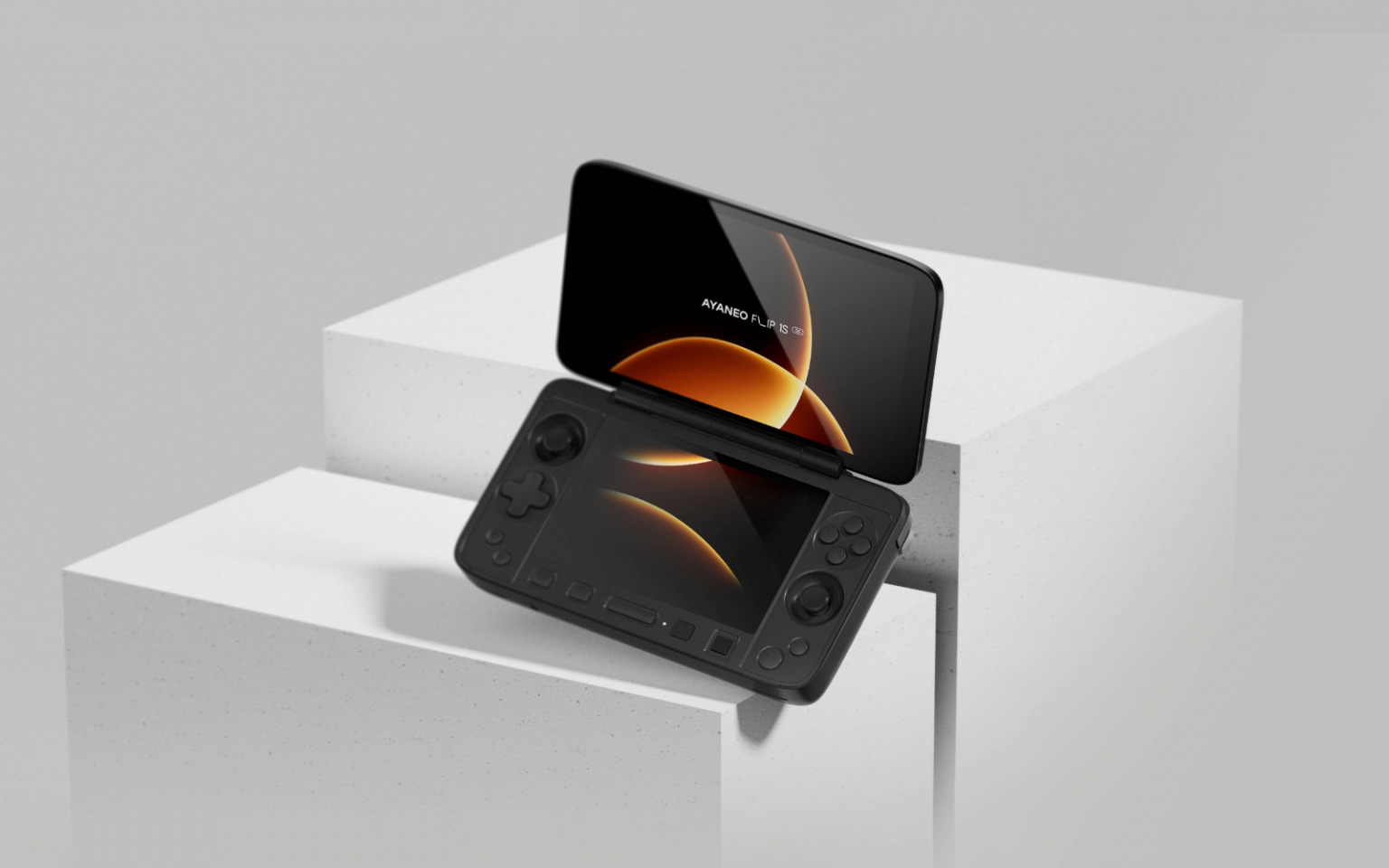 Ayaneo’s Flip 1S DS is a clamshell handheld gaming PC that pays tribute to an icon Ayaneo Flip 1S DS gaming header