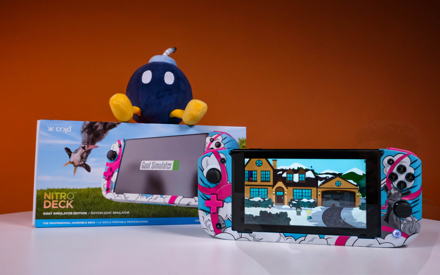 CRKD Nitro Deck review – One way for the Switch to get your Goat CRKD Nitro Deck Goat Sim review header