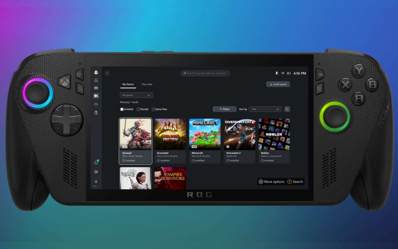 The Xbox PC app isn’t just for Xbox games anymore Microsoft Xbox shared library header