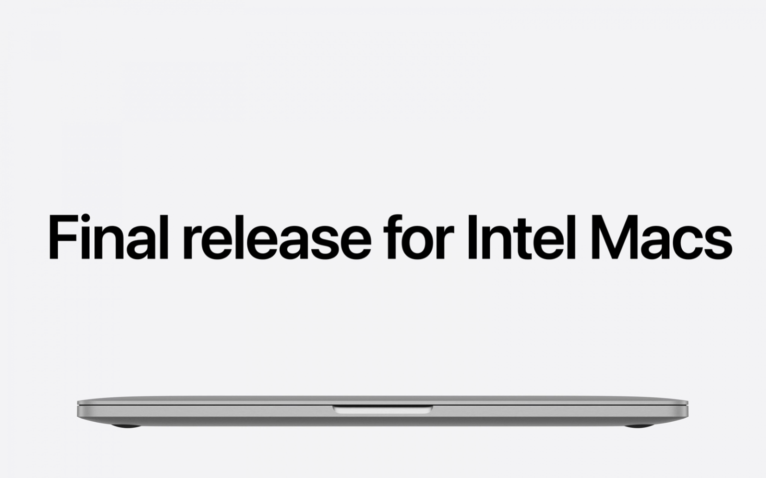 Your Intel Mac’s days are numbered as Apple announces macOS Tahoe 26 macOS Tahoe 26 final release for Intel Macs header