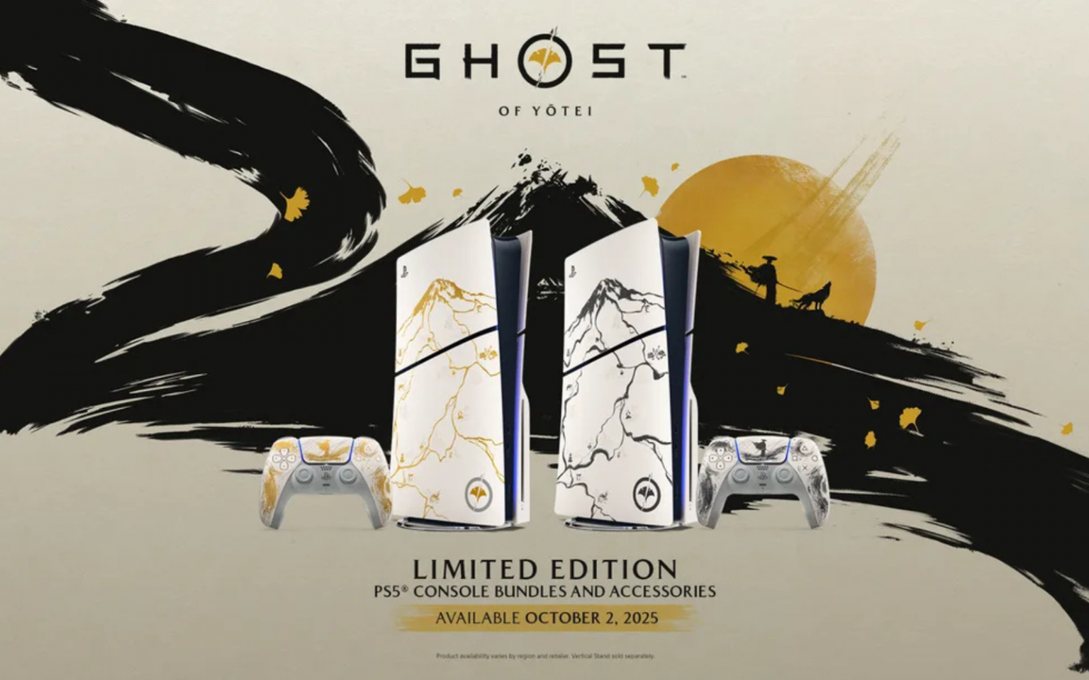 These limited-edition Ghost of Yōtei PS5 cover plates are awesome, but you (probably) can’t have them Ghost of Yōtei PS5 Header