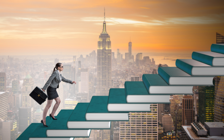 Career ladder header (AI)