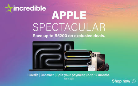 Incredible’s Apple Spectacular with exclusive deals and savings of up to R5,200 Incredible Apple Spectacular