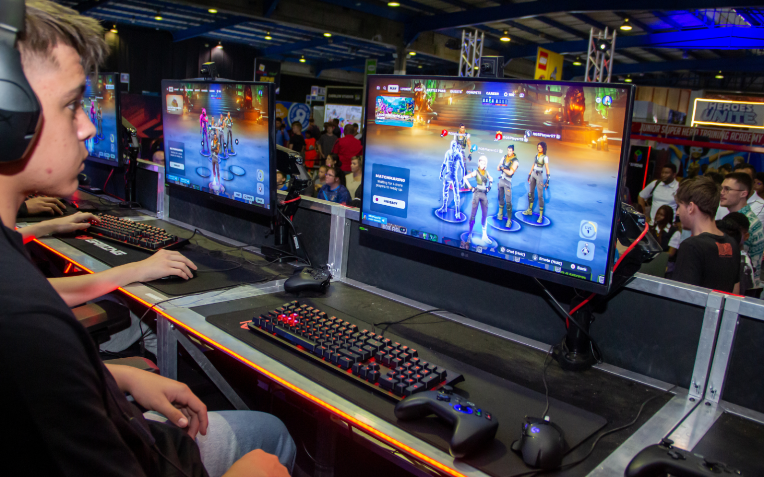 RGB Gaming esports header