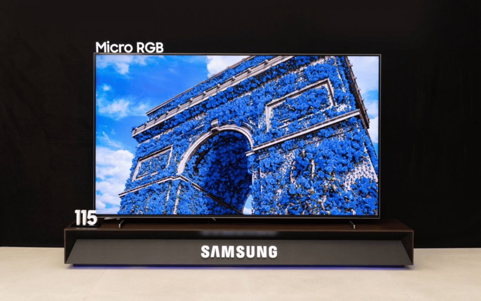 Samsung debuts “world’s first” 115in Micro RGB, with plans for a global rollout Samsung Micro RGB
