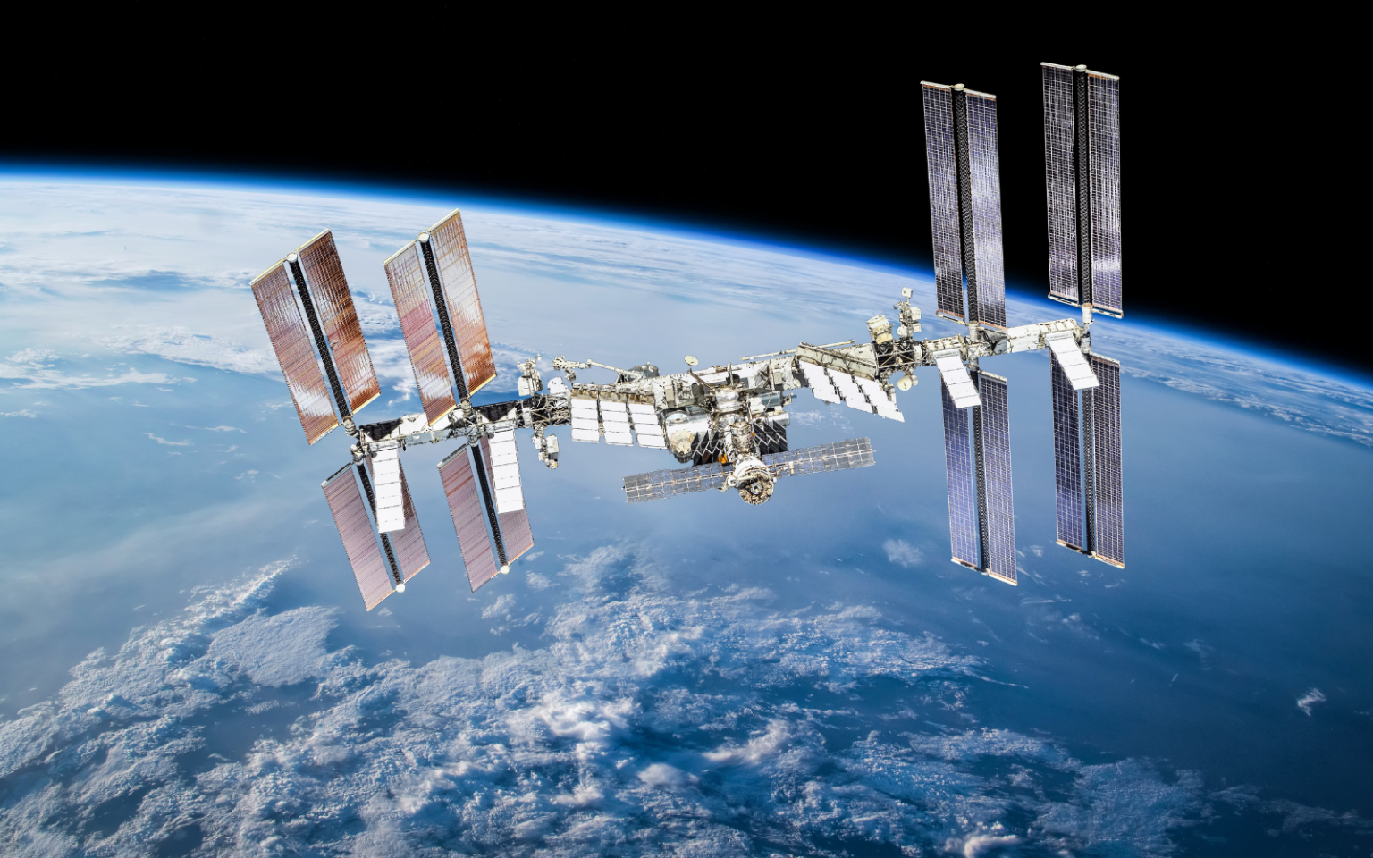 ISS NASA header