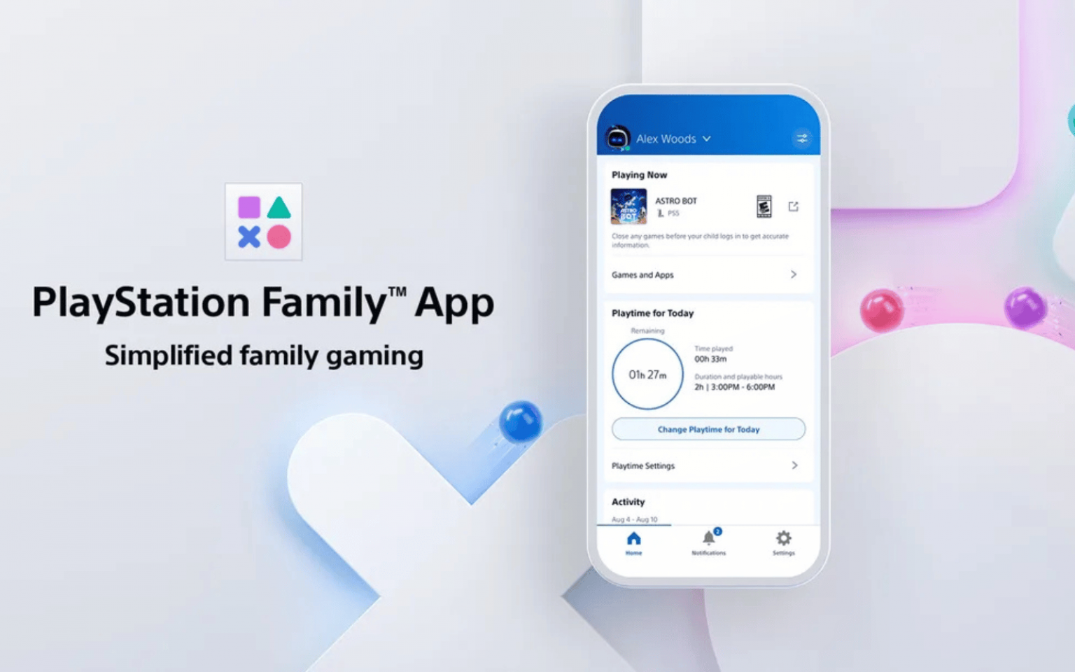 Sony’s PlayStation Family app takes parental control mobile PlayStation Family main