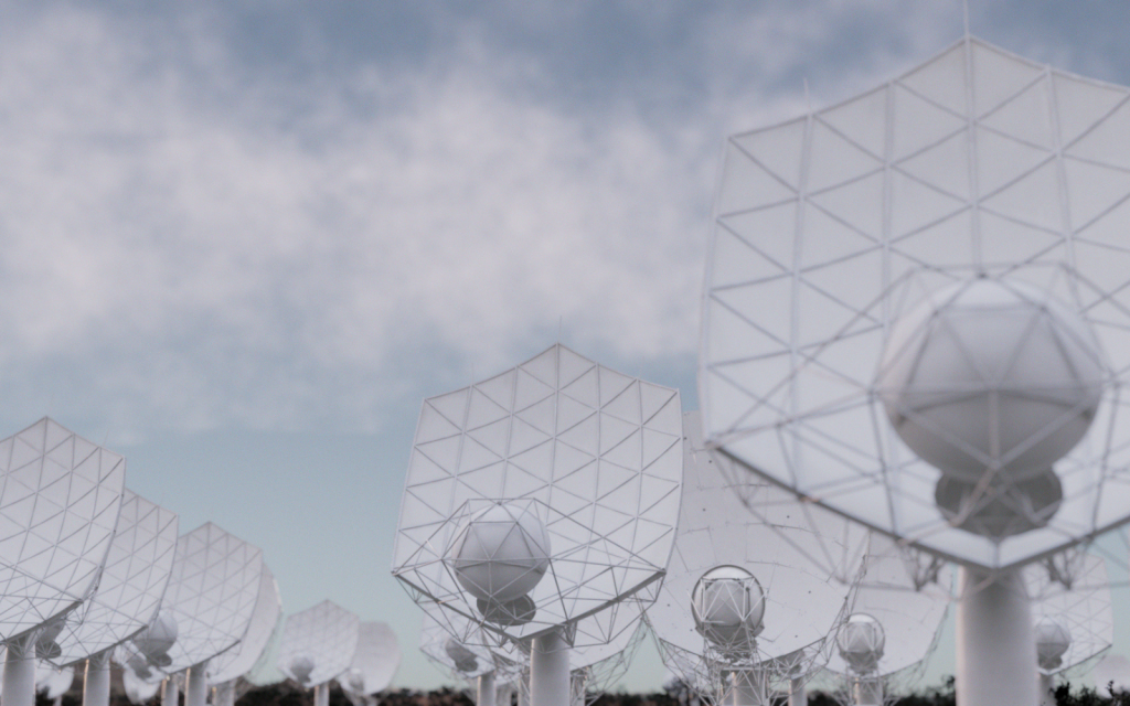 Square Kilometre Array radio telescope header