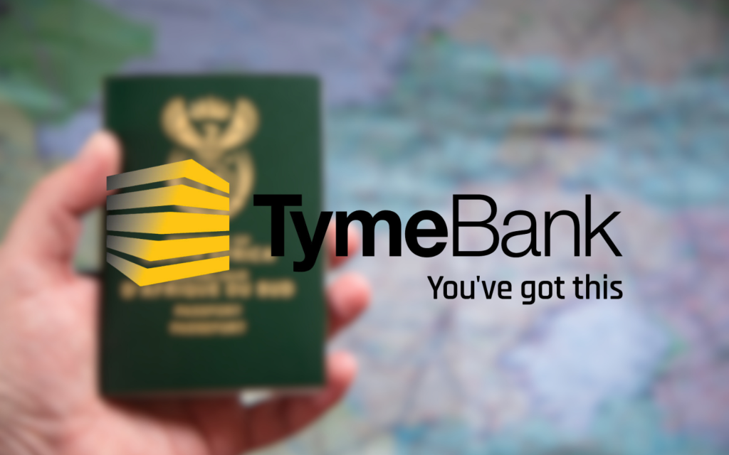 TymeBank DHA passport header
