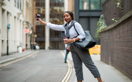 Uber empowers women in South Africa with a new female-only ride option for safer travel Uber e-hailing women header