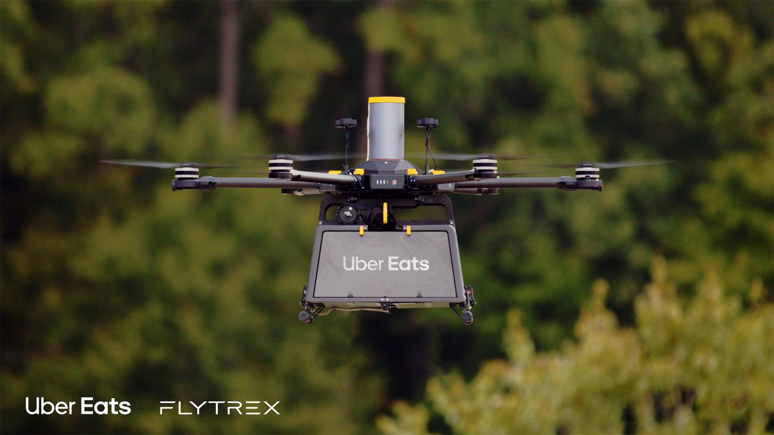 Uber Eats takes another shot at delivering food by drone Uber Eats drone