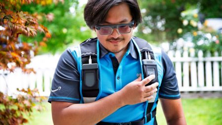Amazon’s delivery glasses “identify hazards, …navigate…, and improve customer deliveries” Amazon Delivery Glasses