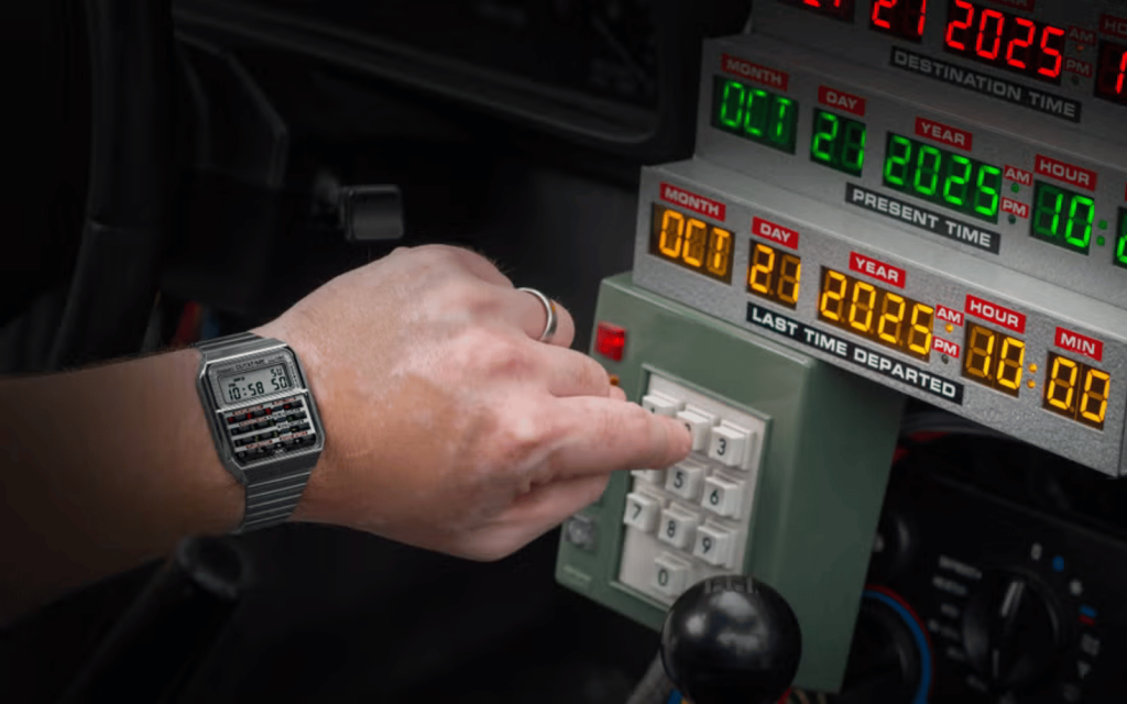 Casio’s limited edition CA-500WE BF will take lucky buyers Back to the Future Casio BttF