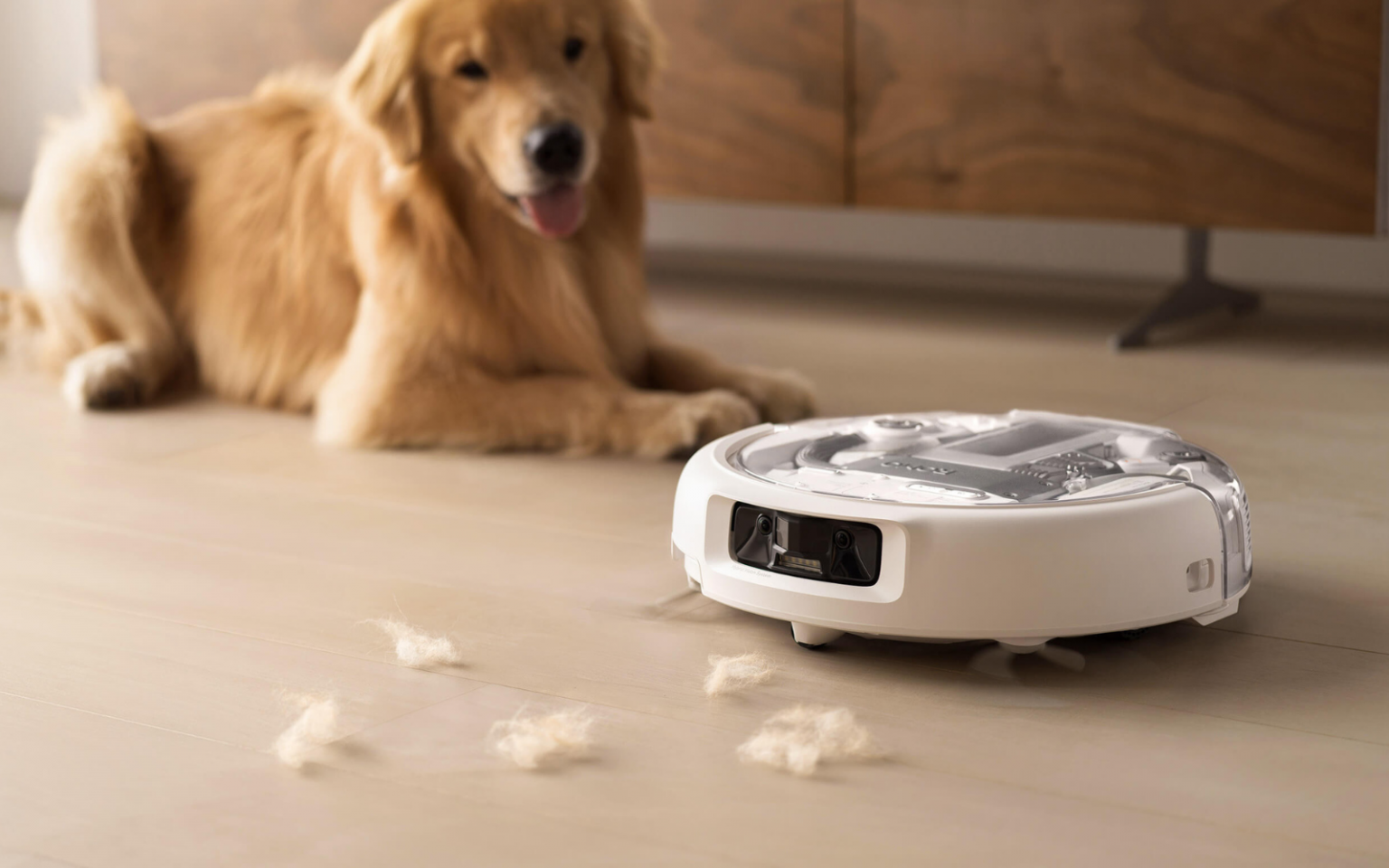 DJI Romo robot vacuum header