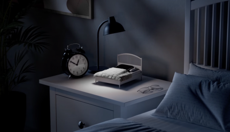 Ikea made a tiny bed for your smartphone with NFC and bonus features Ikea Tiny Bed