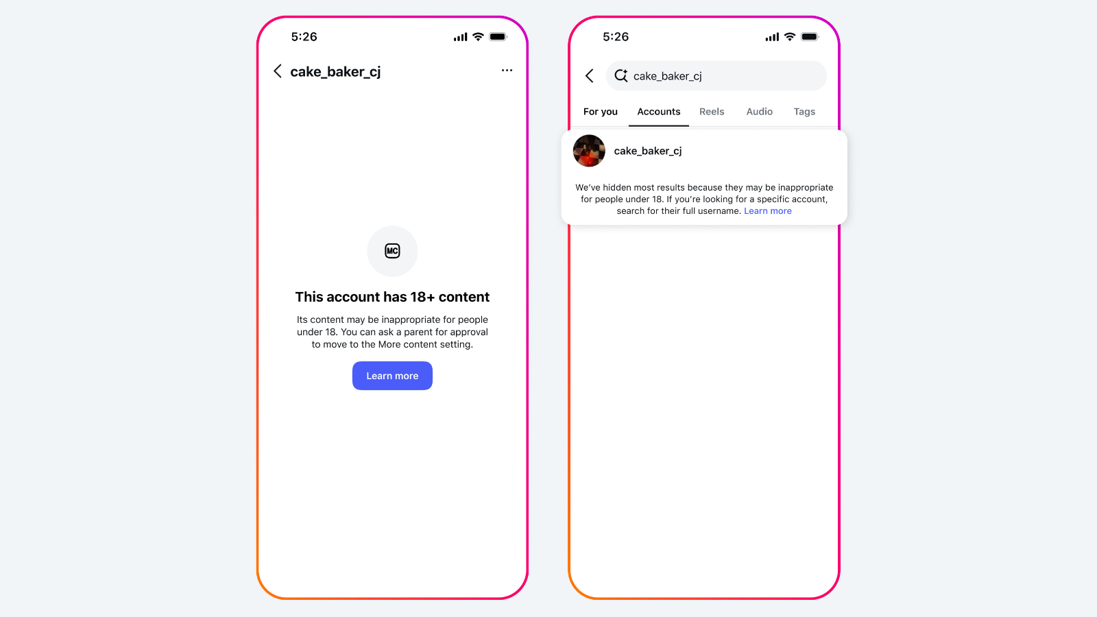 Instagram teen accounts PG-13 intext