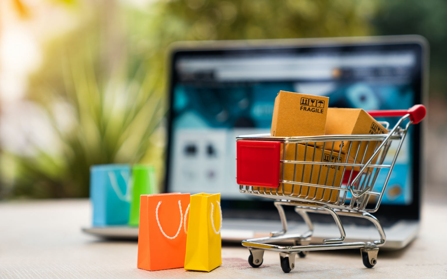 Online shopping (AI) header