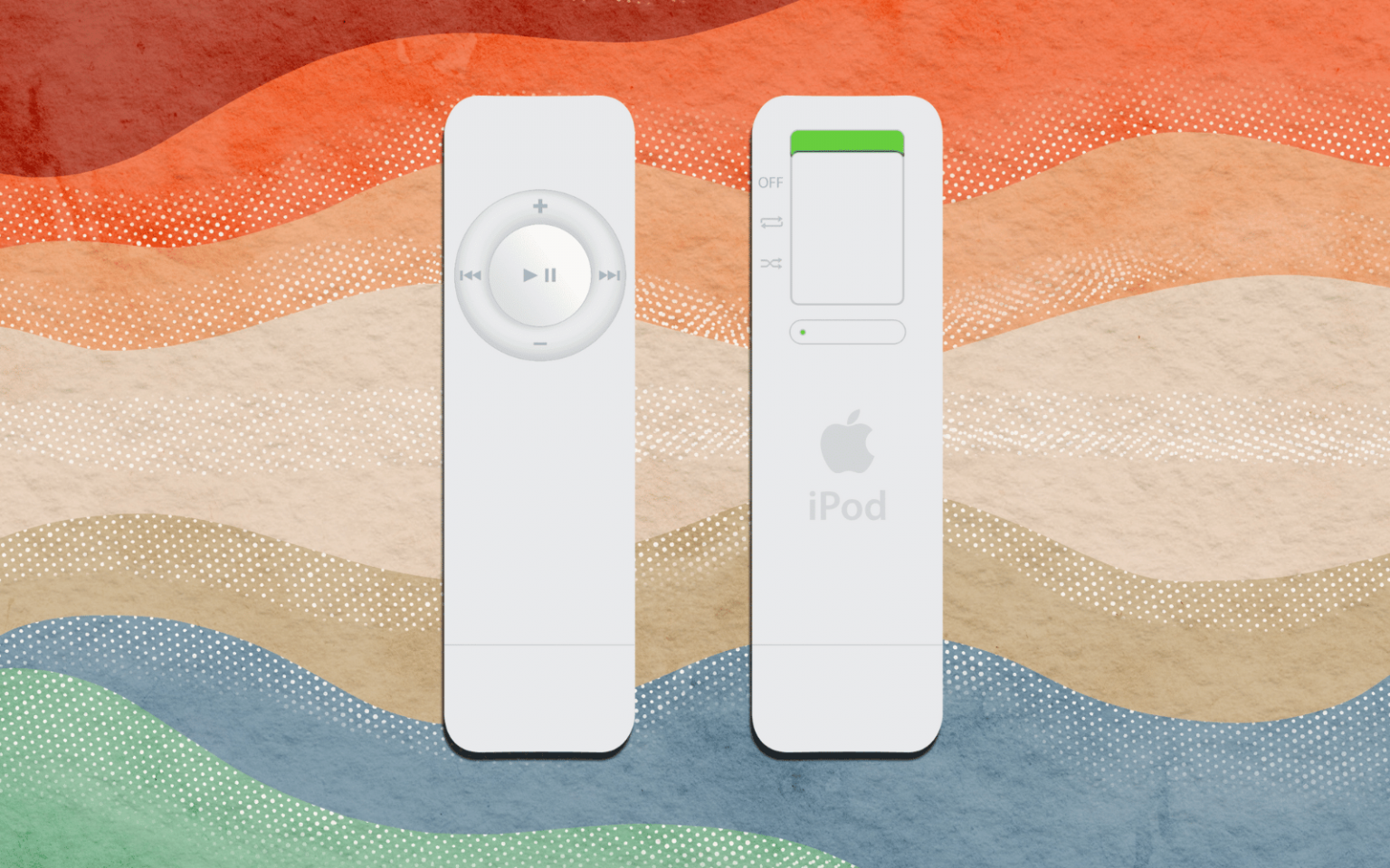 The first-gen iPod Shuffle