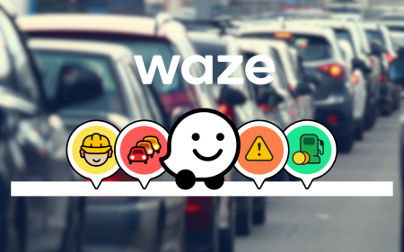 Waze rolls out ‘Conversational Reporting’ to cease all that tapping Waze traffic header