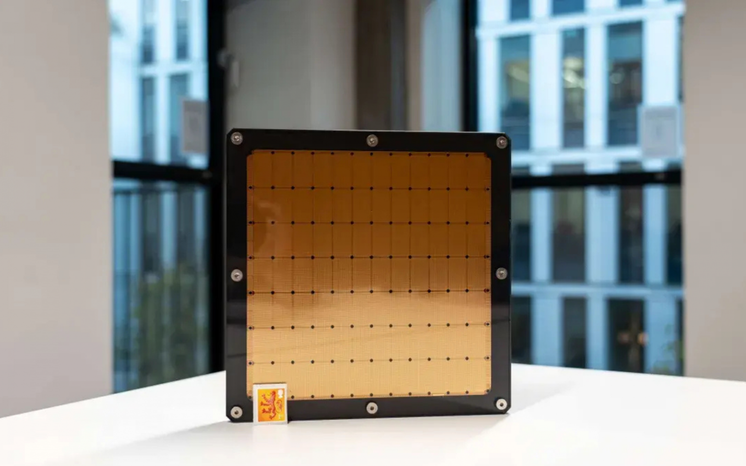 These dinner-plate sized computer chips are set to supercharge the next leap forward in AI AI chips (University of Edinburgh) header