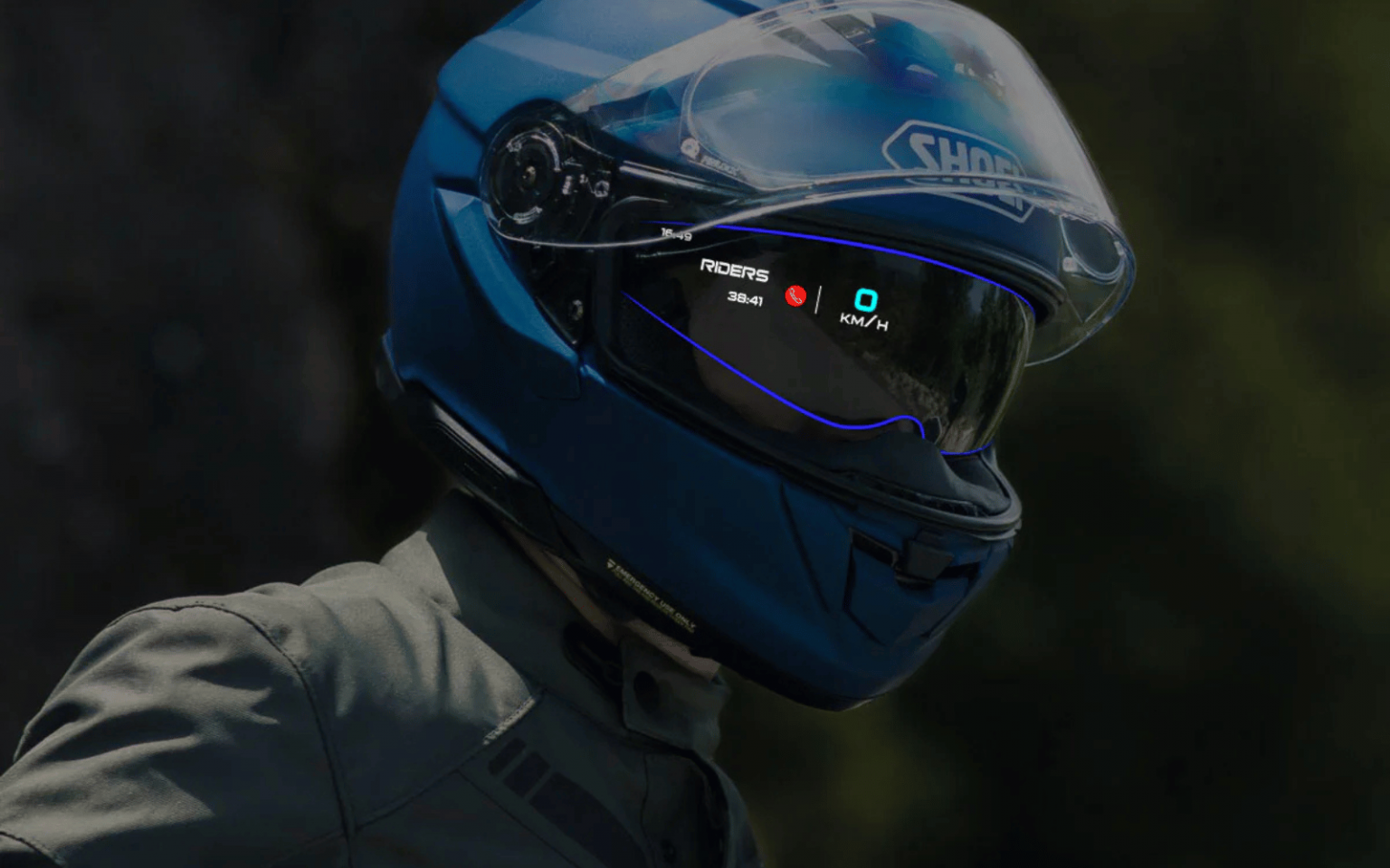 Shoei’s GT-Air 3 Smart helmet “first in the world” to feature a fully integrated augmented reality HUD Shoei GT-Air 3