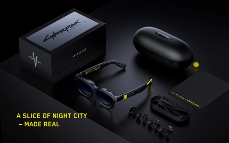 Of course you want a pair of Cyberpunk 2077 Luma Cyber XR Glasses Cyberpunk 2077 XR Glasses