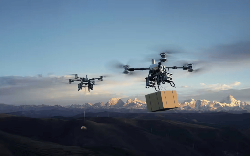 DJI’s newest drone release is all about showing off (relatively) big packages DJI FlyCart 100