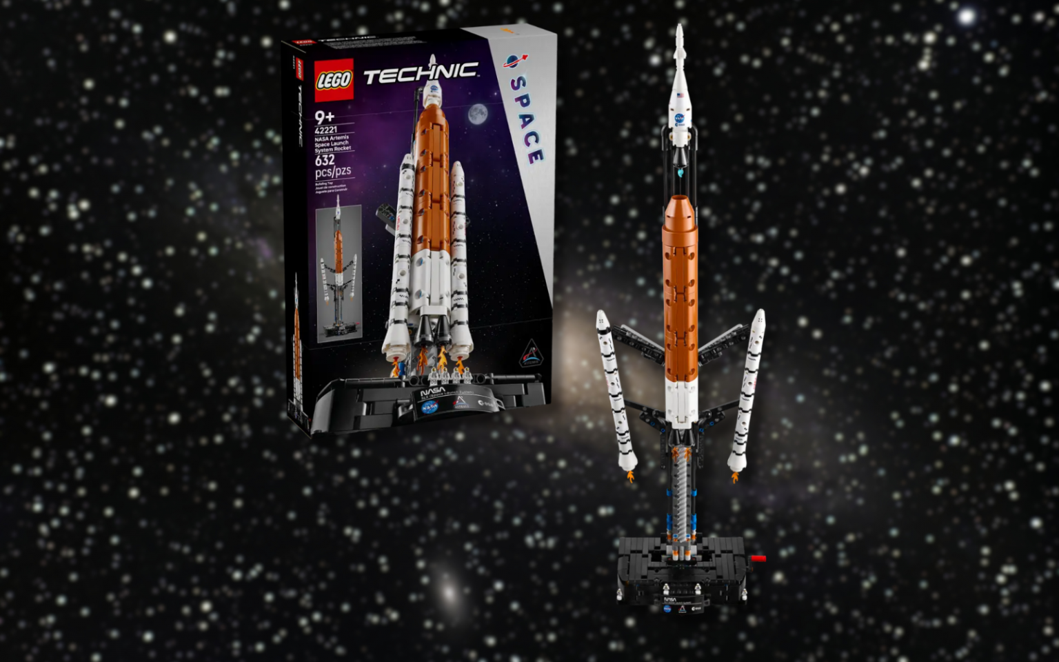 Lego’s NASA Artemis SLS rocket will actually lift off Lego NASA Artemis SLS rocket header