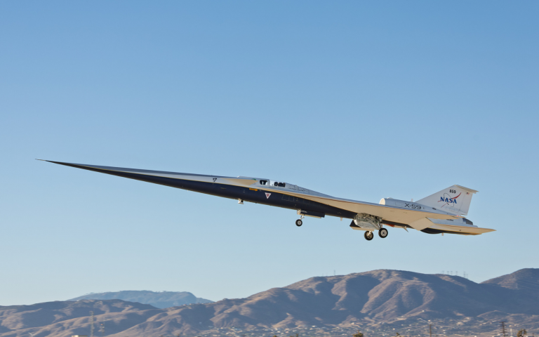 NASA’s X-59 supersonic aircraft zips past its next milestone Lockheed Martin X-59, supersonic air travel header