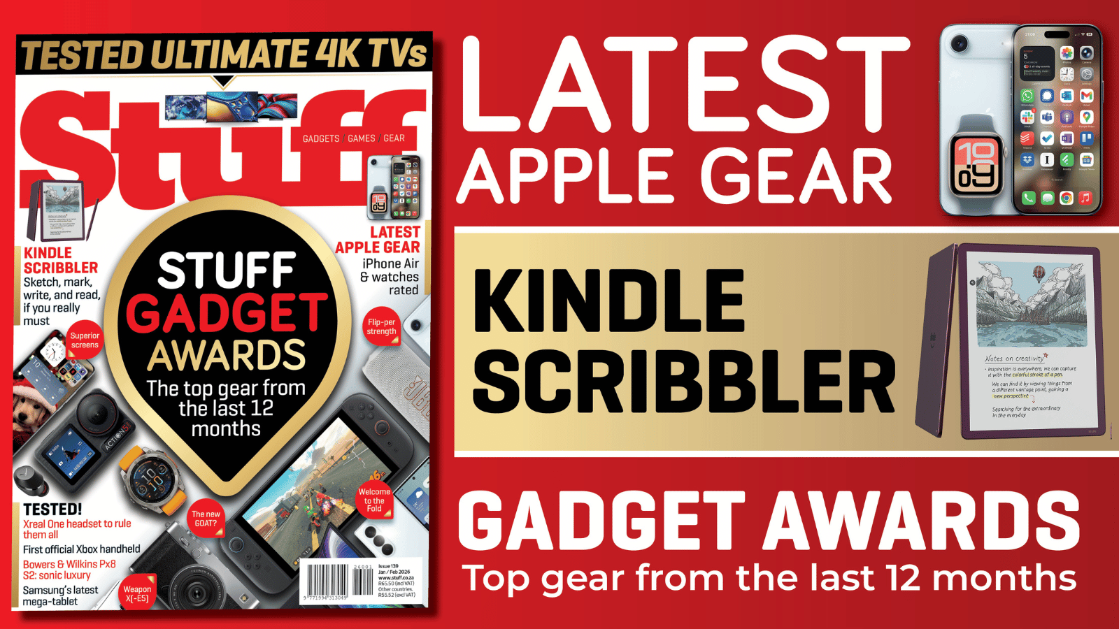 Stuff Gadget Awards JanFeb26