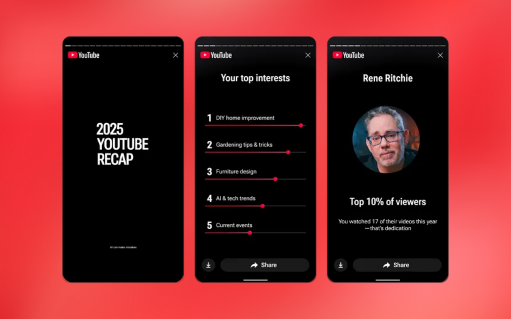 YouTube Recap is here to remind you just how much time you wasted this year YouTube Recap header