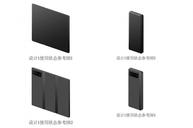 Xiaomi Mix TriFold patent leak