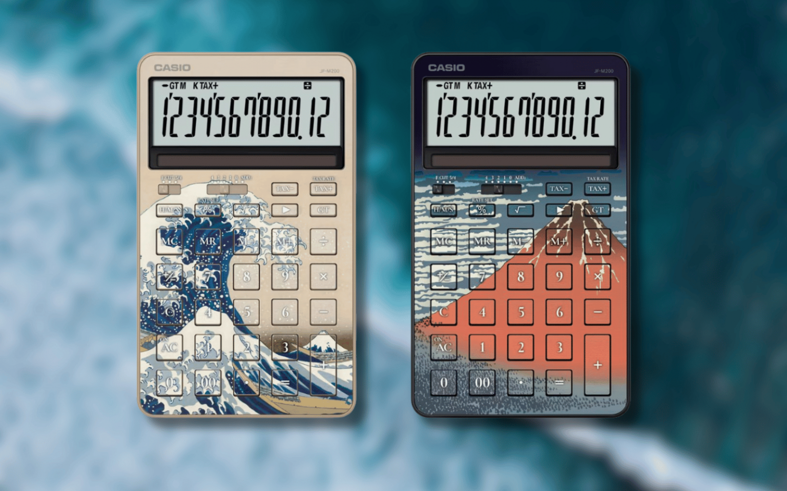 You’ll want one of Casio’s limited edition Hokusai calculators in your backpack Casio Hokusai
